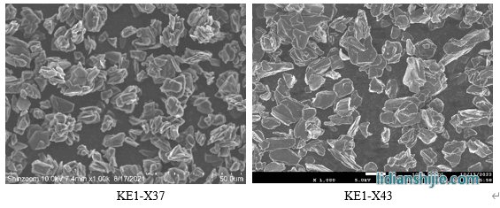 中科星城消費類石墨負極材料KE系列SEM